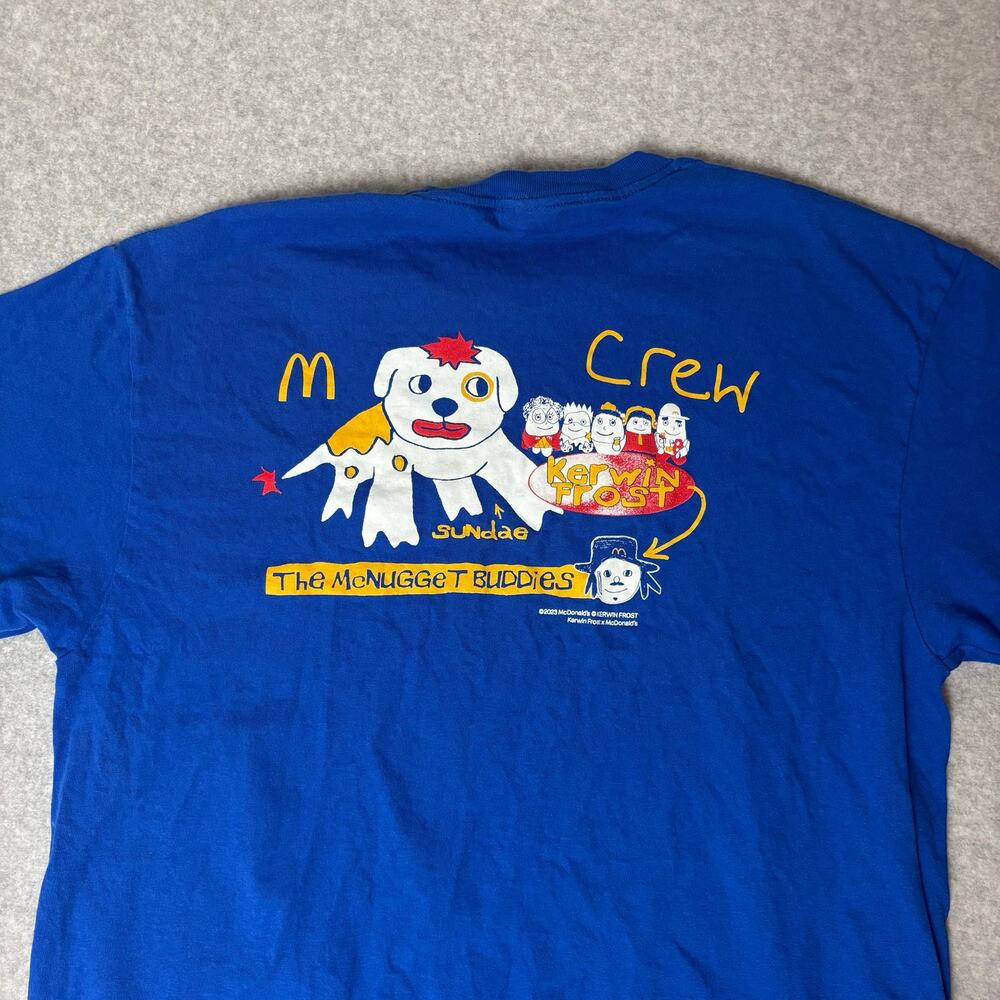 McDonald’s x Kerwin Frost “The McNugget Buddies” Crew T-Shirt – Size L - Picture 8 of 8